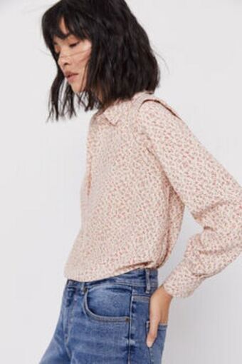 Cortefiel Blusa estampada oferta