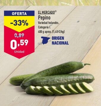ALDI Pepino oferta
