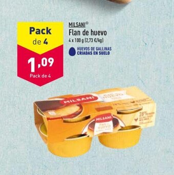 ALDI Flan de Huevo oferta