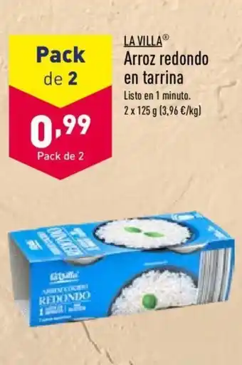 ALDI Arroz Redondo En Tarrina oferta