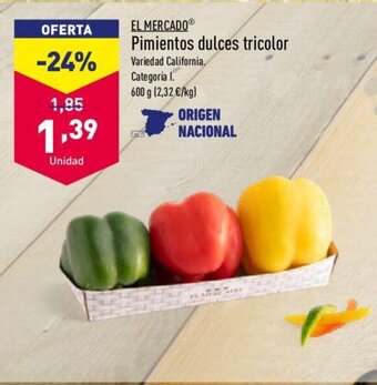 ALDI Pimientos Dulces Tricolor oferta
