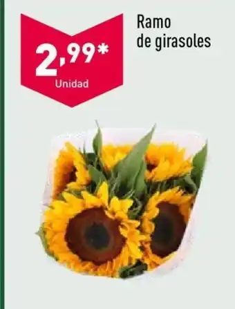 ALDI Ramo de Girasoles oferta