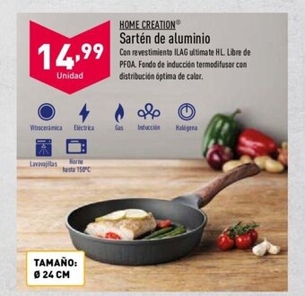 ALDI Sartén de Aluminio oferta