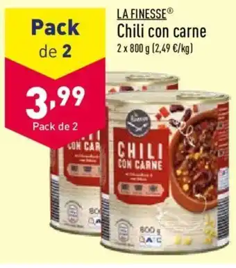 ALDI Chili Con Carne oferta