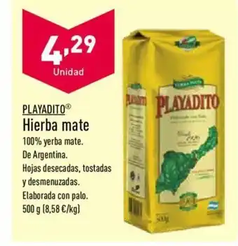 ALDI Hierba Mate oferta