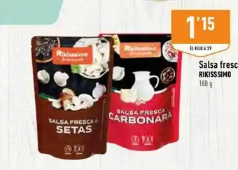 Supermercados Deza Salsa fresc rikisssimo oferta