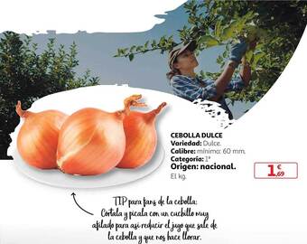 Alcampo Cebolla dulce oferta