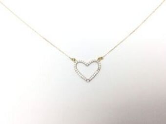 Cash Converters Collar oro 18k con circonita 22cm oferta