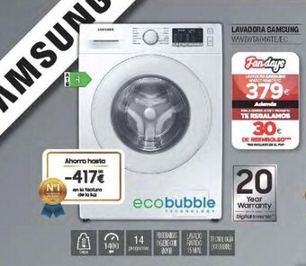 Milar Lavadora samsung oferta