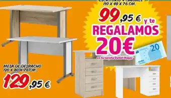 Outlet Hogar Mesa de despacho oferta