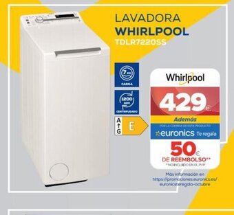 Tiendas Electrón Lavadora Whirlpool oferta