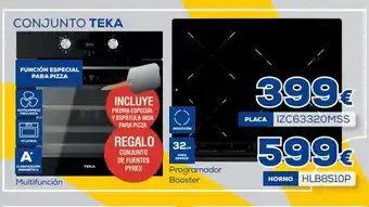 Tiendas Electrón Conjunto Teka oferta