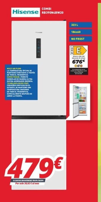 Mi electro Hisense Combi oferta
