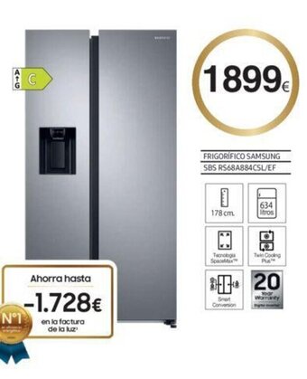 Mi electro Frigorífico Samsung oferta