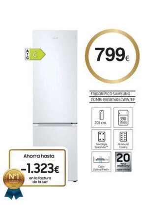 Mi electro Frigorífico Samsung Combi oferta