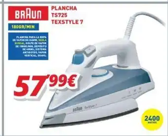 Mi electro Plancha TS725 oferta