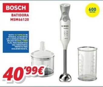 Mi electro Bosch Batidora MSM66120 oferta