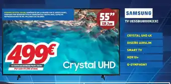 Mi electro Samsung TV UE55BU8000KXXC oferta