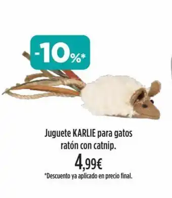 El Corte Inglés Juguete Karlie para Gatos Raton Con Catnip oferta