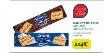 Supermercados La Despensa Galleta rellena artiach artinata oferta
