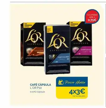 Supermercados La Despensa Café cápsula l'or p10 oferta