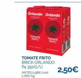 Supermercados La Despensa Tomate frito brick orlando oferta