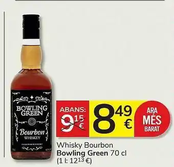 Consum Whisky bourbon bowling green oferta