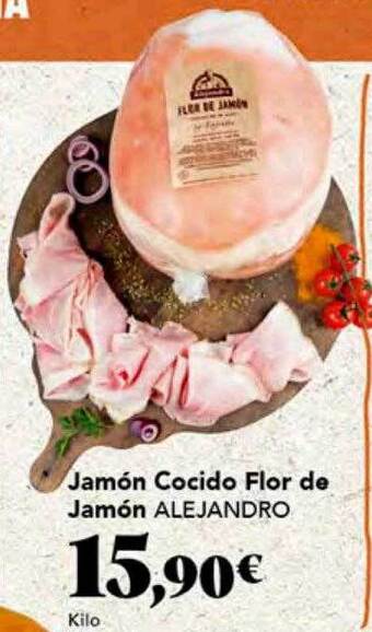 Gadis Jamón cocido flor de jamón alejandro oferta