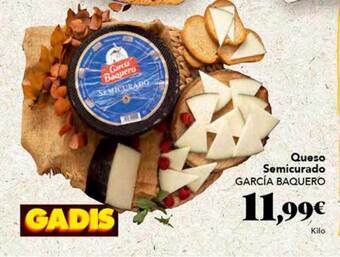Gadis Queso semicurado garcia baquero oferta