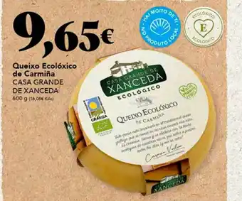 Gadis Queixo ecolóxico de carmiña casa grande de xanceda oferta