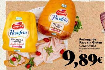 Gadis Pechuga de pavo sin gluten campofrio oferta