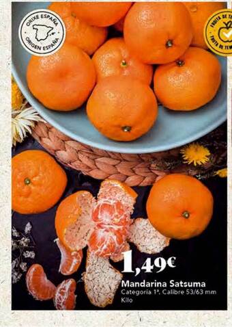 Gadis Mandarina satsuma oferta