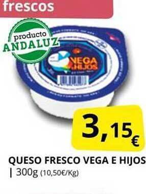 Supermercados MAS Queso fresco vega e hijos oferta