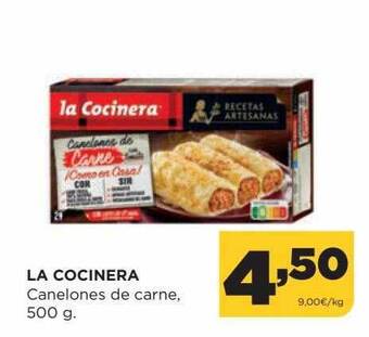 Alimerka La cocinera canelones de carne oferta