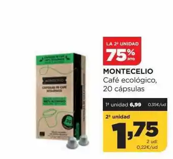 Alimerka La 2a unidad 75% dto montecelio café ecológico oferta