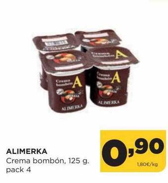 Alimerka Alimerka crema bombón oferta