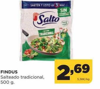 Alimerka Findus salteado tradicional oferta