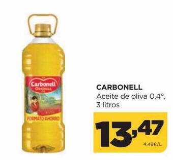 Alimerka Carbonell aceite de oliva 0.4° oferta