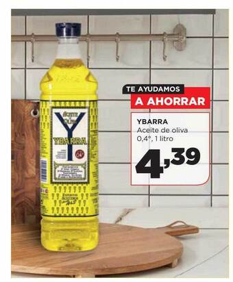 Alimerka Ybarra aceite de oliva 0.4° oferta