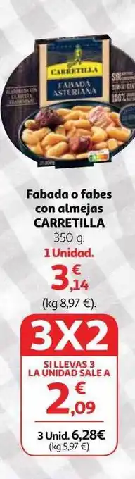 Alcampo Cabada o fabes con almejas carretilla oferta