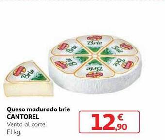 Alcampo Queso madurado brie cantorel oferta