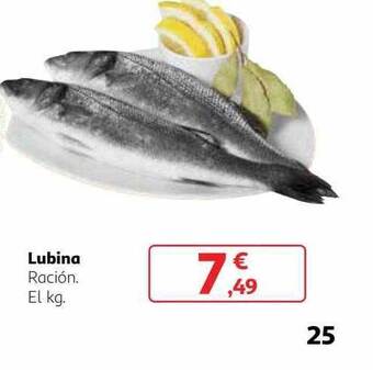 Alcampo Lubina oferta