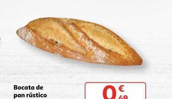 Alcampo Bocata de pan rústico oferta