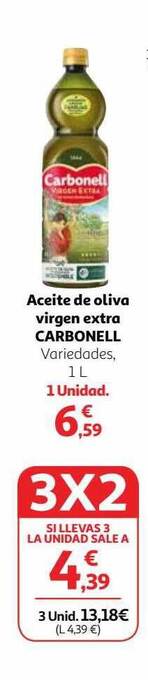 Alcampo Aceite de oliva virgen extra carbonell oferta