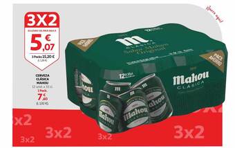 Alcampo Cerveza clásica mahou oferta