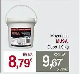 Masymas Mayonesa musa cubo oferta