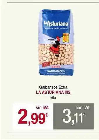 Masymas Garbanzos extra la asturana llls oferta