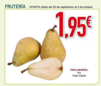 Masymas Pera limonera kilo oferta