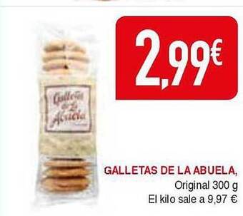 Masymas Galletas de la abuela original oferta