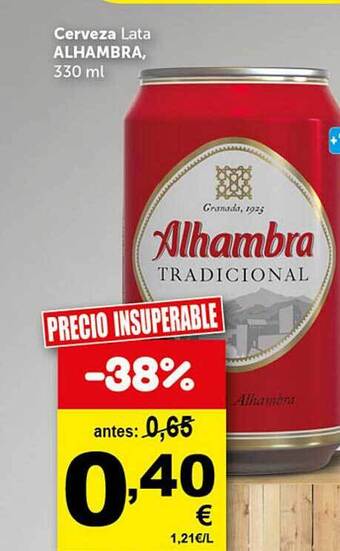 Masymas Cerveza alhambra oferta